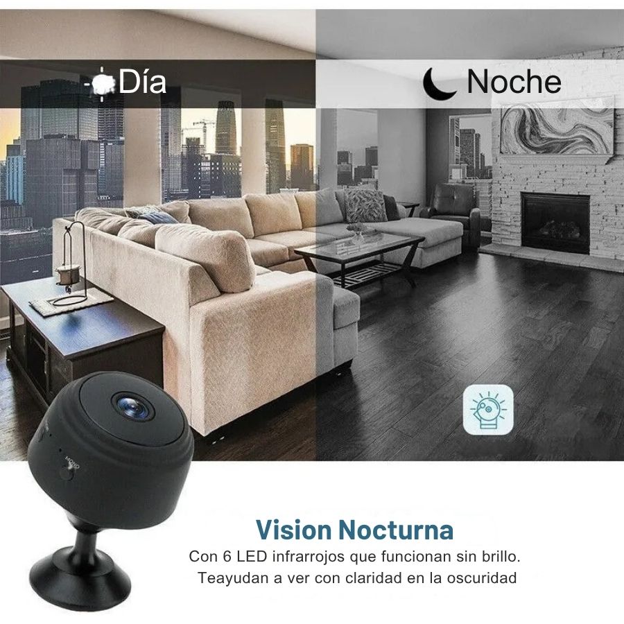 Spy View - Mini cámara espía y de seguridad