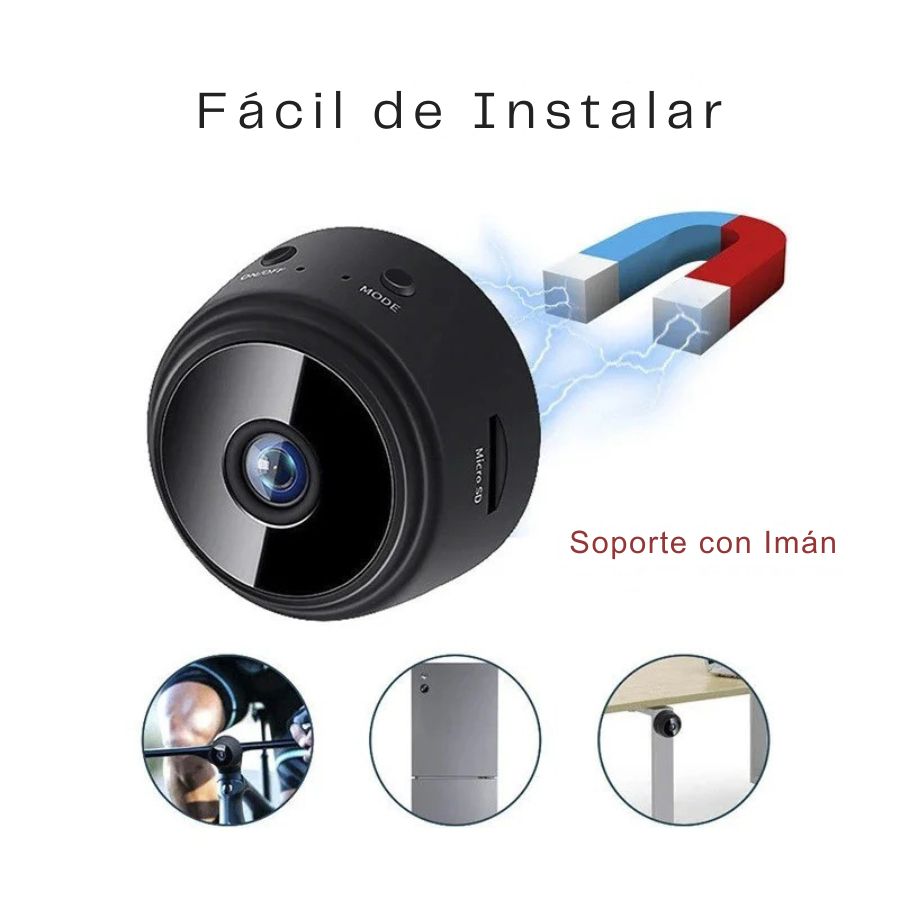 Spy View - Mini cámara espía y de seguridad
