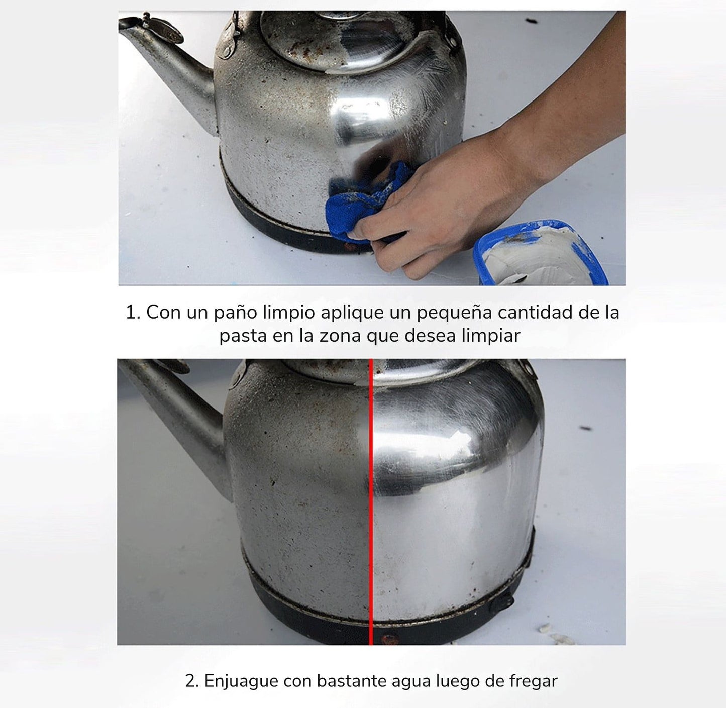 Magic Clean Max - Devuelve el brillo perdido a tus ollas y sartenes