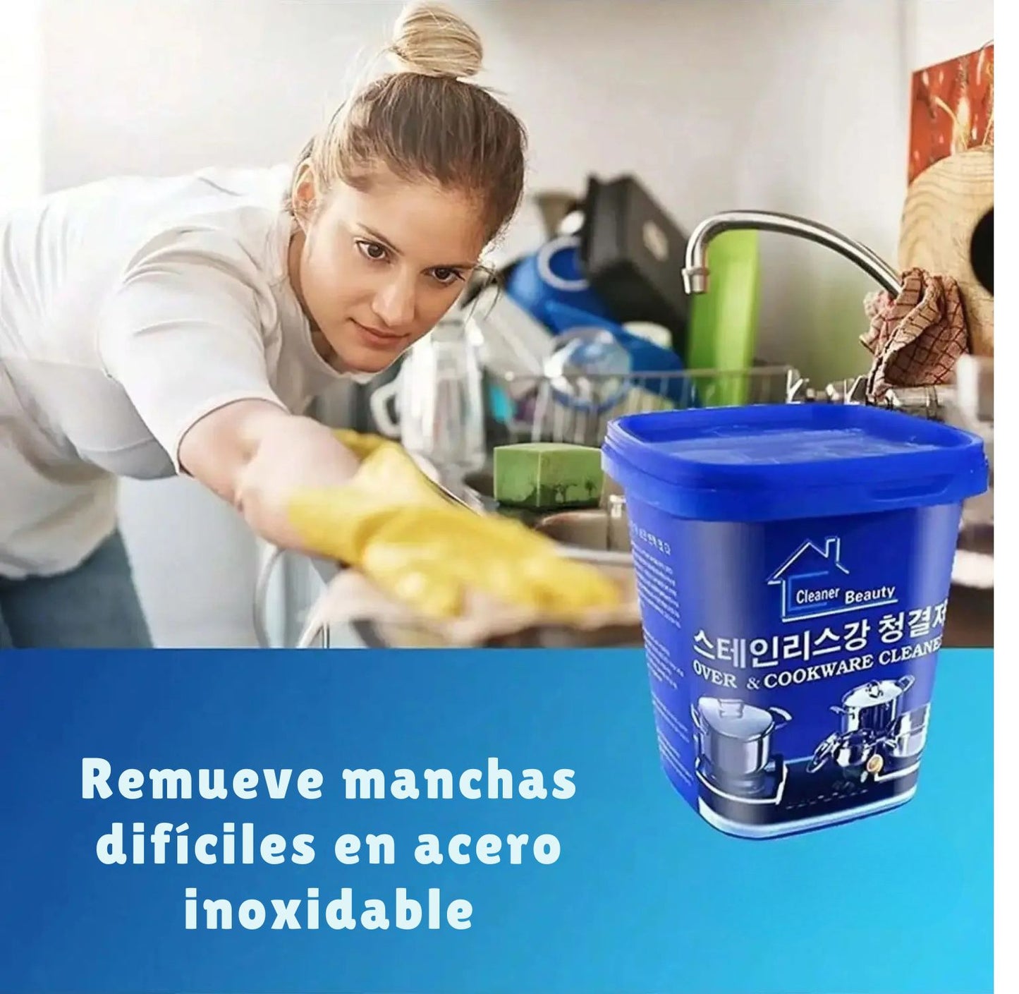 Magic Clean Max - Devuelve el brillo perdido a tus ollas y sartenes